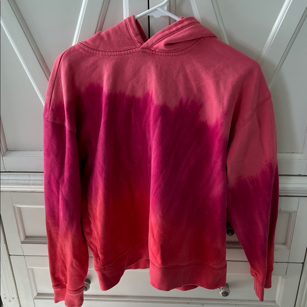 GAP Kids Coral to Red Ombre Hoodie